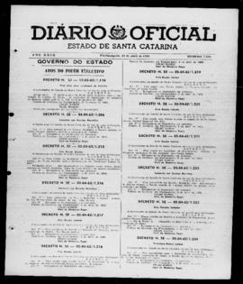 Diário Oficial do Estado de Santa Catarina. Ano 29. N° 7034 de 23/04/1962