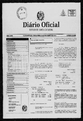 Diário Oficial do Estado de Santa Catarina. Ano 76. N° 18980 de 30/11/2010