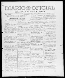 Diário Oficial do Estado de Santa Catarina. Ano 28. N° 6848 de 19/07/1961