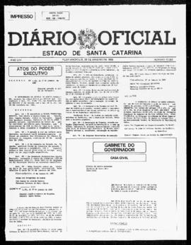 Diário Oficial do Estado de Santa Catarina. Ano 53. N° 13382 de 28/01/1988