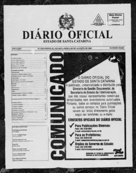 Diário Oficial do Estado de Santa Catarina. Ano 75. N° 18662 de 05/08/2009