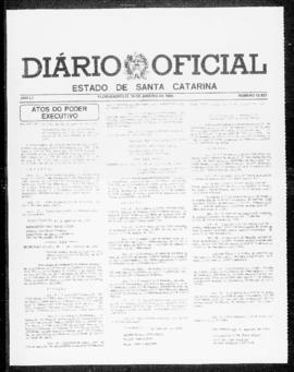 Diário Oficial do Estado de Santa Catarina. Ano 51. N° 12627 de 14/01/1985