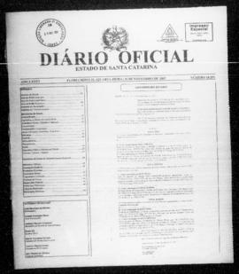 Diário Oficial do Estado de Santa Catarina. Ano 73. N° 18251 de 21/11/2007
