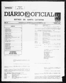 Diário Oficial do Estado de Santa Catarina. Ano 61. N° 15067 de 28/11/1994