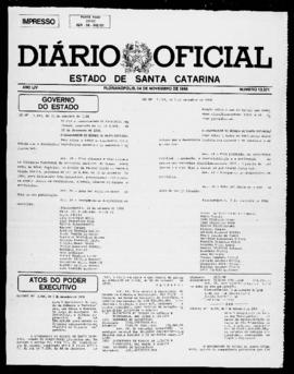 Diário Oficial do Estado de Santa Catarina. Ano 54. N° 13571 de 04/11/1988