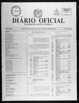 Diário Oficial do Estado de Santa Catarina. Ano 73. N° 18264 de 10/12/2007