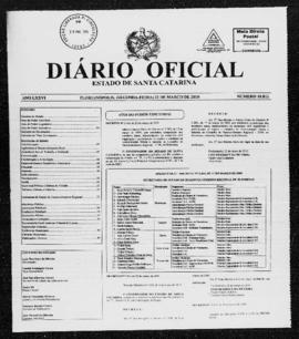 Diário Oficial do Estado de Santa Catarina. Ano 76. N° 18812 de 22/03/2010