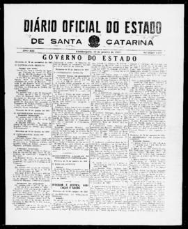 Diário Oficial do Estado de Santa Catarina. Ano 19. N° 4829 de 29/01/1953