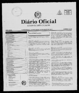 Diário Oficial do Estado de Santa Catarina. Ano 77. N° 19159 de 25/08/2011