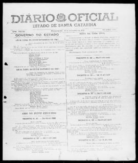 Diário Oficial do Estado de Santa Catarina. Ano 28. N° 6934 de 23/11/1961