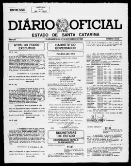 Diário Oficial do Estado de Santa Catarina. Ano 54. N° 13572 de 07/11/1988