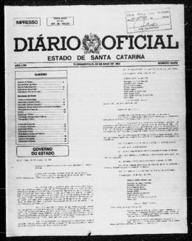 Diário Oficial do Estado de Santa Catarina. Ano 58. N° 14678 de 03/05/1993