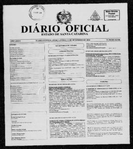 Diário Oficial do Estado de Santa Catarina. Ano 76. N° 18930 de 14/09/2010