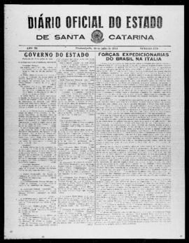 Diário Oficial do Estado de Santa Catarina. Ano 11. N° 2779 de 19/07/1944