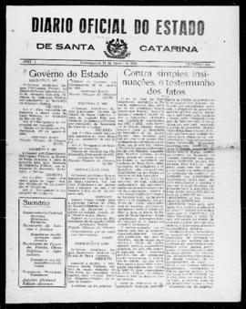Diário Oficial do Estado de Santa Catarina. Ano 1. N° 145 de 31/08/1934