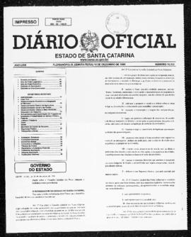 Diário Oficial do Estado de Santa Catarina. Ano 66. N° 16313 de 16/12/1999