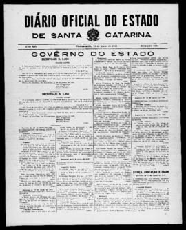 Diário Oficial do Estado de Santa Catarina. Ano 12. N° 3004 de 19/06/1945
