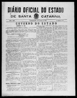 Diário Oficial do Estado de Santa Catarina. Ano 16. N° 3975 de 11/07/1949