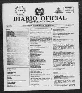 Diário Oficial do Estado de Santa Catarina. Ano 75. N° 18773 de 22/01/2010