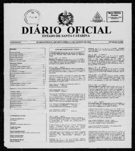 Diário Oficial do Estado de Santa Catarina. Ano 76. N° 18908 de 11/08/2010