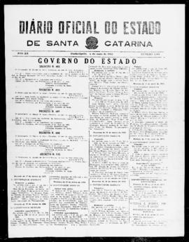 Diário Oficial do Estado de Santa Catarina. Ano 20. N° 4891 de 06/05/1953