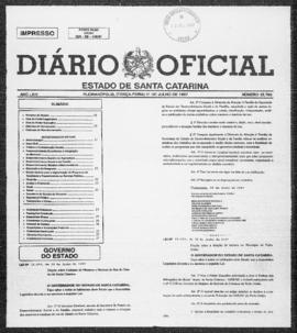 Diário Oficial do Estado de Santa Catarina. Ano 64. N° 15706 de 01/07/1997