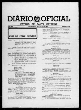 Diário Oficial do Estado de Santa Catarina. Ano 46. N° 11526 de 28/07/1980