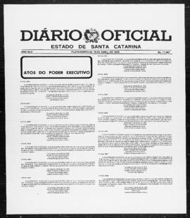 Diário Oficial do Estado de Santa Catarina. Ano 45. N° 11207 de 10/04/1979