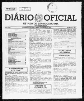 Diário Oficial do Estado de Santa Catarina. Ano 67. N° 16450 de 07/07/2000