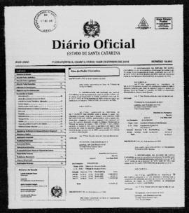 Diário Oficial do Estado de Santa Catarina. Ano 76. N° 18992 de 16/12/2010