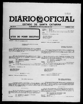 Diário Oficial do Estado de Santa Catarina. Ano 47. N° 11872 de 18/12/1981