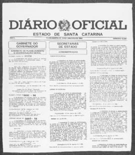 Diário Oficial do Estado de Santa Catarina. Ano 50. N° 12381 de 13/01/1984