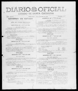 Diário Oficial do Estado de Santa Catarina. Ano 28. N° 6929 de 16/11/1961