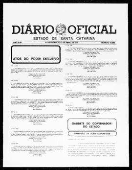 Diário Oficial do Estado de Santa Catarina. Ano 43. N° 10962 de 13/04/1978