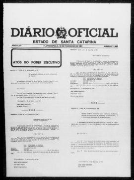 Diário Oficial do Estado de Santa Catarina. Ano 47. N° 11663 de 12/02/1981