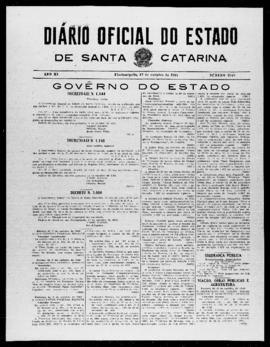 Diário Oficial do Estado de Santa Catarina. Ano 11. N° 2840 de 17/10/1944
