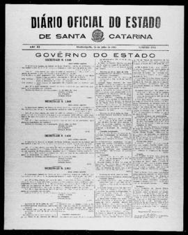Diário Oficial do Estado de Santa Catarina. Ano 11. N° 2782 de 24/07/1944