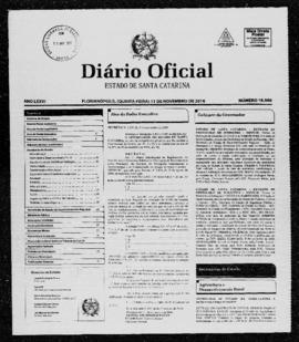 Diário Oficial do Estado de Santa Catarina. Ano 76. N° 18968 de 11/11/2010