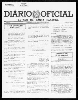 Diário Oficial do Estado de Santa Catarina. Ano 53. N° 13387 de 04/02/1988