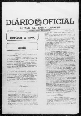 Diário Oficial do Estado de Santa Catarina. Ano 47. N° 11635 de 05/01/1981
