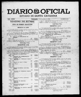 Diário Oficial do Estado de Santa Catarina. Ano 27. N° 6668 de 21/10/1960