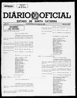 Diário Oficial do Estado de Santa Catarina. Ano 54. N° 13446 de 04/05/1988