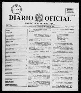 Diário Oficial do Estado de Santa Catarina. Ano 72. N° 17904 de 14/06/2006