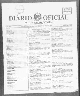 Diário Oficial do Estado de Santa Catarina. Ano 70. N° 17145 de 05/05/2003