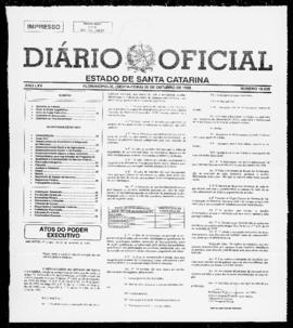 Diário Oficial do Estado de Santa Catarina. Ano 65. N° 16035 de 30/10/1998