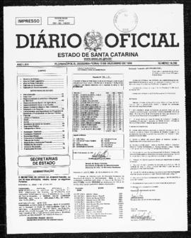 Diário Oficial do Estado de Santa Catarina. Ano 66. N° 16310 de 13/12/1999