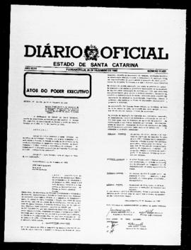 Diário Oficial do Estado de Santa Catarina. Ano 46. N° 11631 de 24/12/1980