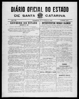 Diário Oficial do Estado de Santa Catarina. Ano 12. N° 3072 de 27/09/1945