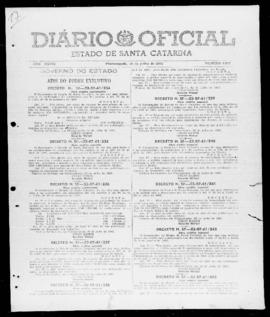 Diário Oficial do Estado de Santa Catarina. Ano 28. N° 6851 de 24/07/1961