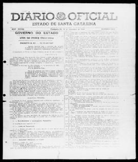Diário Oficial do Estado de Santa Catarina. Ano 28. N° 6936 de 28/11/1961